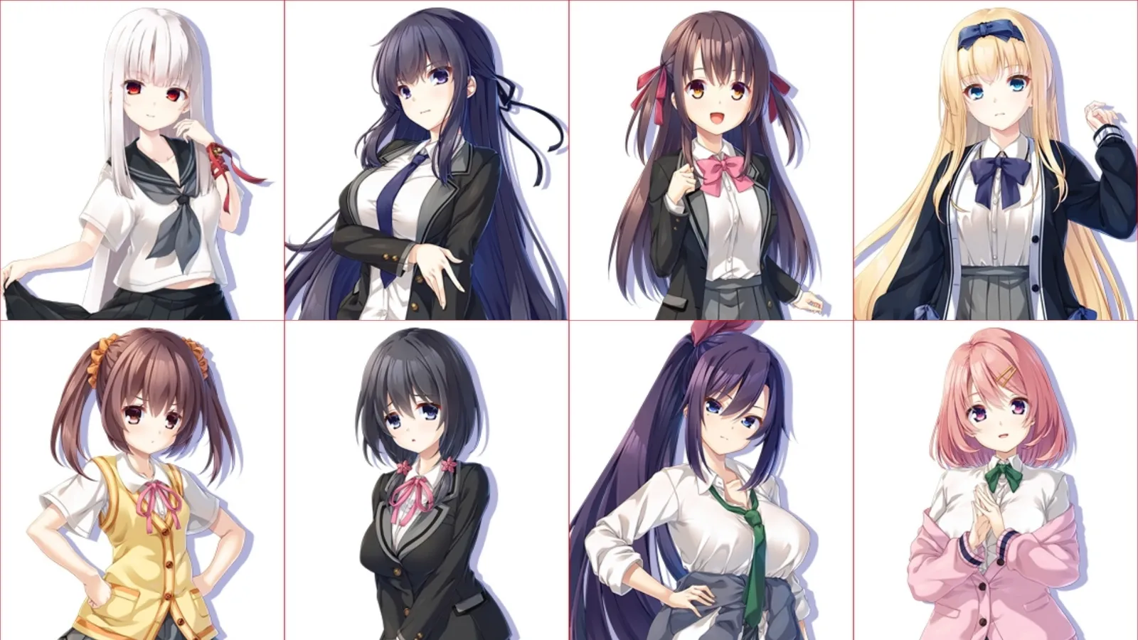 Ghost Village Girl characters
